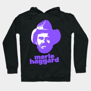 Merle haggard ||| retro Hoodie